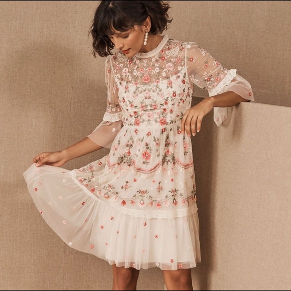 Needle & Thread Dresses & Skirts - Needle & Thread Butterfly Meadow Mini dress size 6